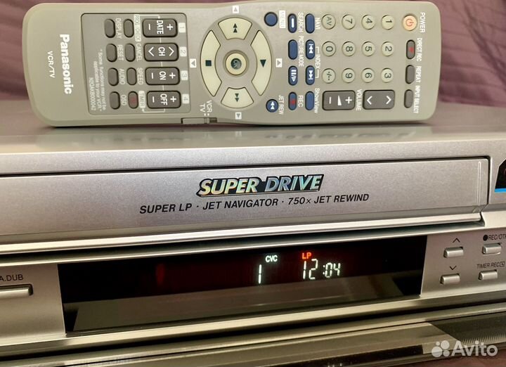 Видеомагнитофон panasonic hi fi стерео fj730