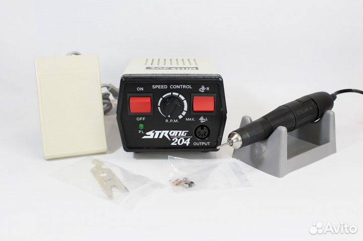 Аппарат для маникюра Стронг 204 (strong) ручка 102