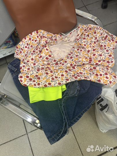 Платья и кофточки 5 шт 42р,сумочка, туфли 2 п-37р