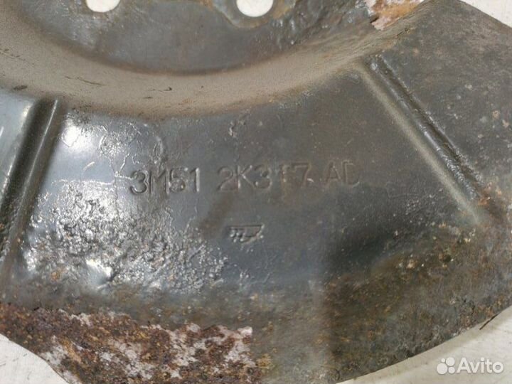 Пыльник тормозного диска задний левый Mazda 3 BL