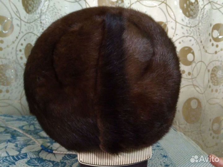 Шапка норковая женская