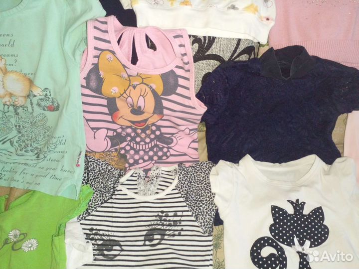 Одежда для девочки пакетом р110-116
