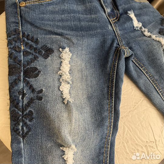 Новые джинсы на девочку 2-4 года