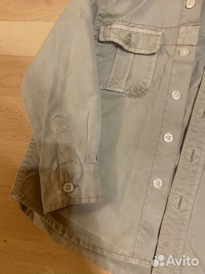 Рубашка -куртка 104-110