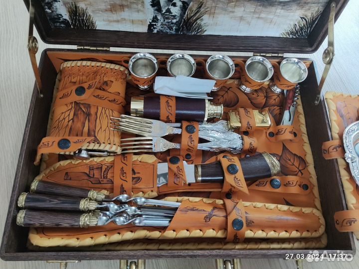 Подарочный набор для мужчины с шампурами