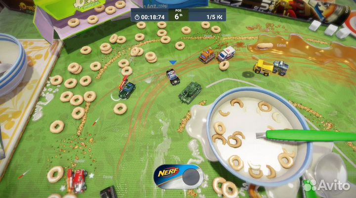 PS4 Micro Machines World Series Новый