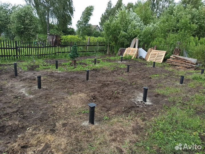 Фундамент винтовые сваи