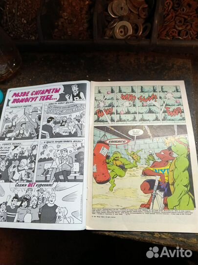 Комиксы черепашки ниндзя