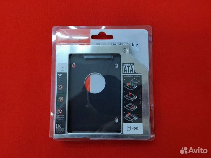 016246 Переходник дополнительного HDD кредл в отсе