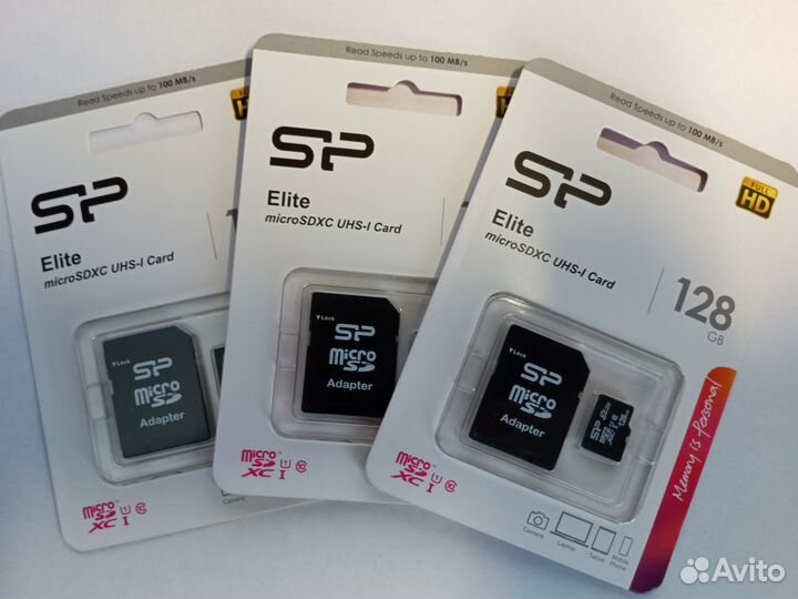 Карта памяти MicroSD 128Гб