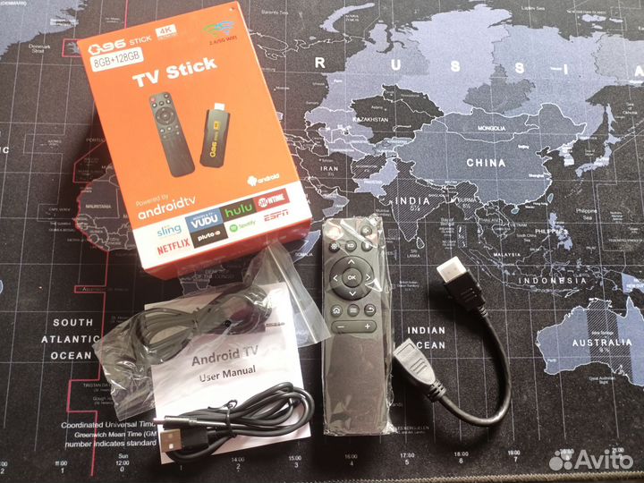 TV приставка прошитая + голосовой пульт Аэромышь