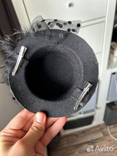 Шляпка заколка