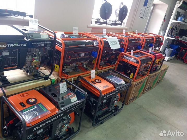 Генераторы 2-9 кВт /Доставка/Гарантия/Рассрочка