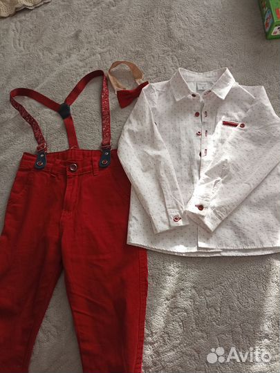 Нарядный костюм для мальчика 104-110