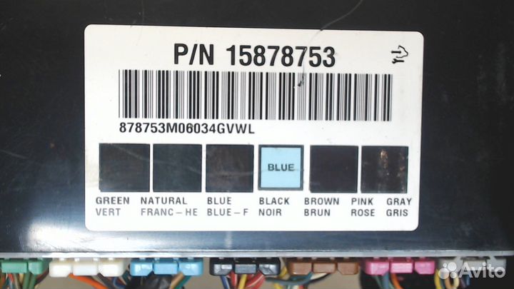 Блок комфорта Chevrolet Tahoe, 2007