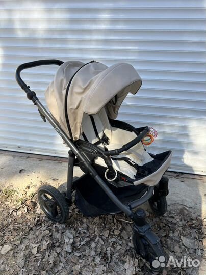 Коляска 2 в 1 эко кожа