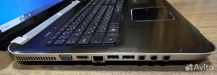 Продам ноутбук HP DV7-6001er экран 17 