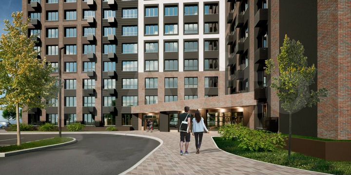 2-к. квартира, 58,8 м², 3/16 эт.