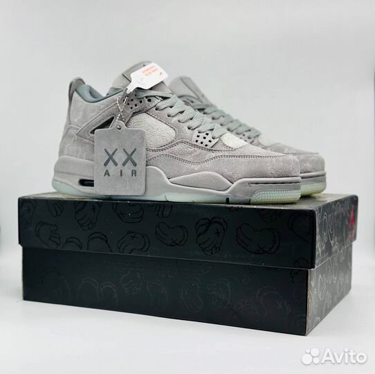 Кроссовки Nike Air Jordan 4 Kaws (Ориг. Качество)