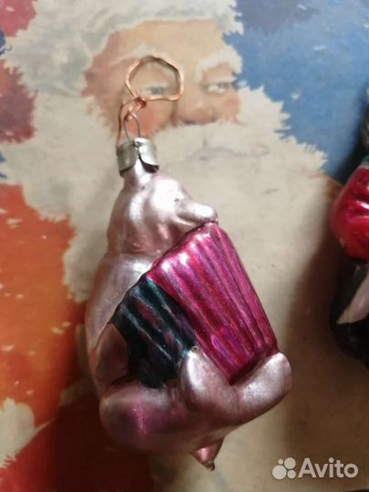 Елочные игрушки СССР