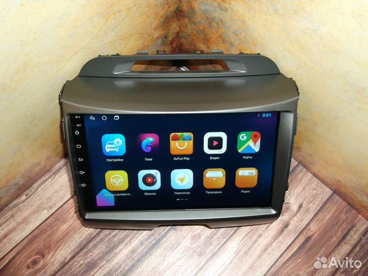 Магнитола Kia Sportage 3 Android GPS WiFi