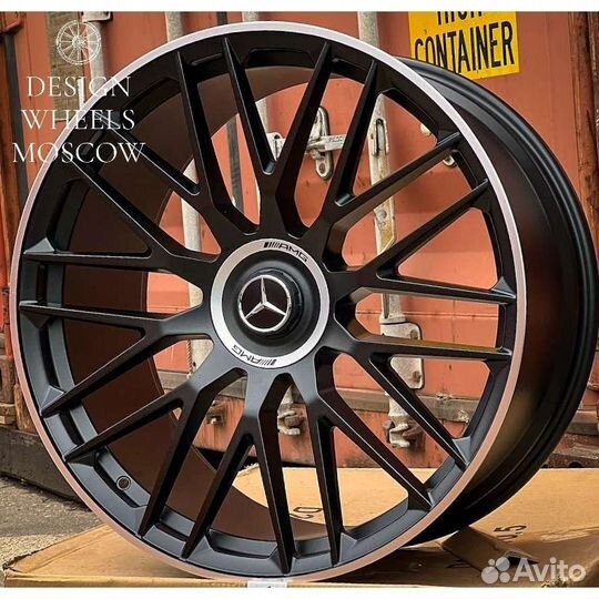 Кованые диски R22 на Mercedes-Benz GLE GLS наличие