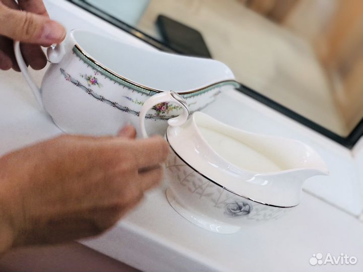 Новый молочник (сливочник), соусник