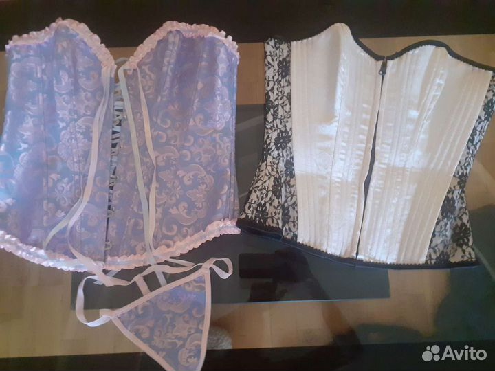 Белье: боди, корсеты, комбинации с бюстгалтером