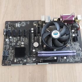 Asrock h81 pro btc 2.0+G3260+4Гб