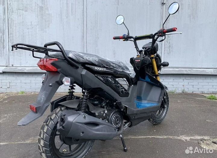 Скутер Honda Zoomer 150cc (49сс) реплика Чёрный
