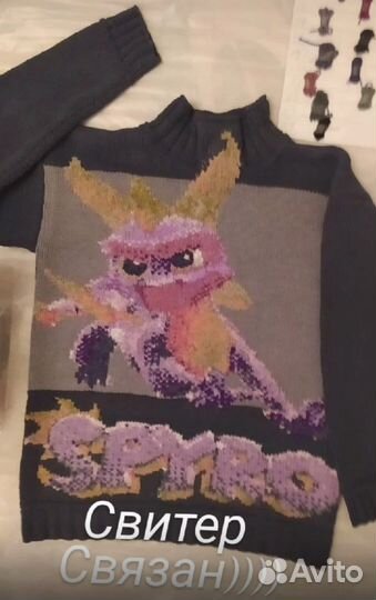Свитер ручной работы