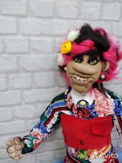 Интерьерная кукла ручной работы