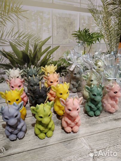 Свечи восковые ручной работы