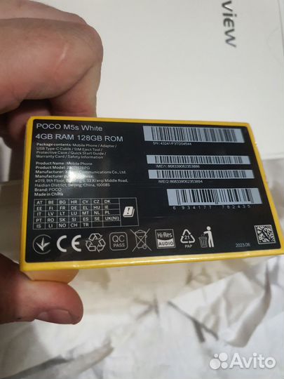 Xiaomi POCO M5s, 4/128 ГБ