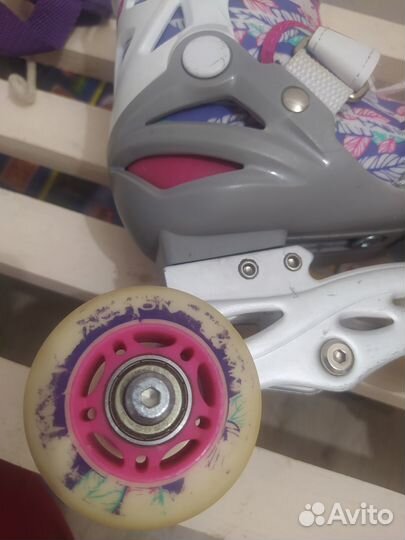 Роликовые коньки детские раздвижные