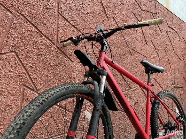 Велосипед горный Rush Hour красный 27,5