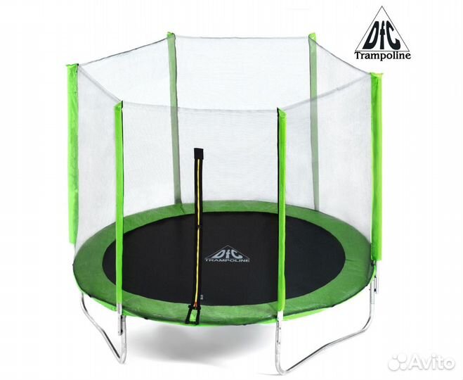 Батут DFC Trampoline Fitness с сеткой 5ft
