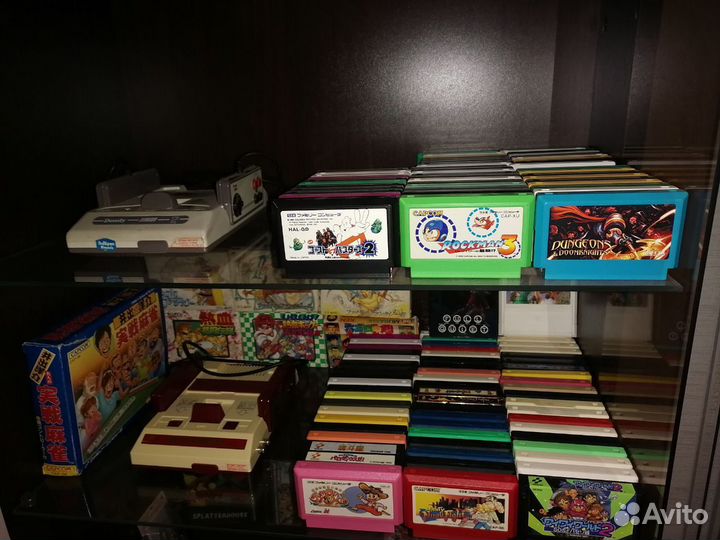 Famicom / Dendy / 100 + картриджей