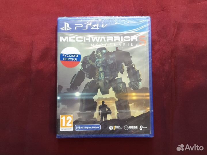 Mechwarrior 5 для Sony ps4 новый