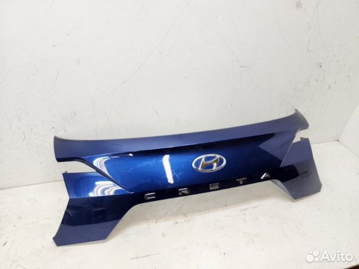 Накладка крышки багажника задняя Hyundai Creta 2