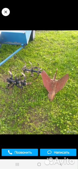 Мотоблок с прицепом