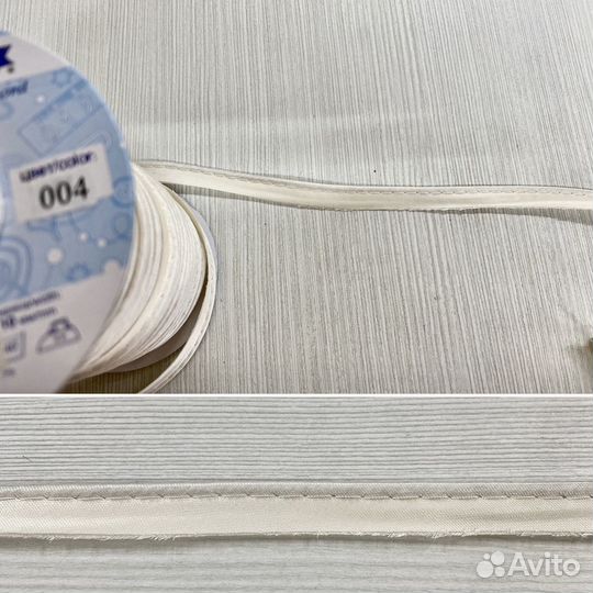 Кант отделочный атласный