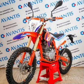 Мотоцикл avantis A2 (172FMM) птс бело-оранжевый