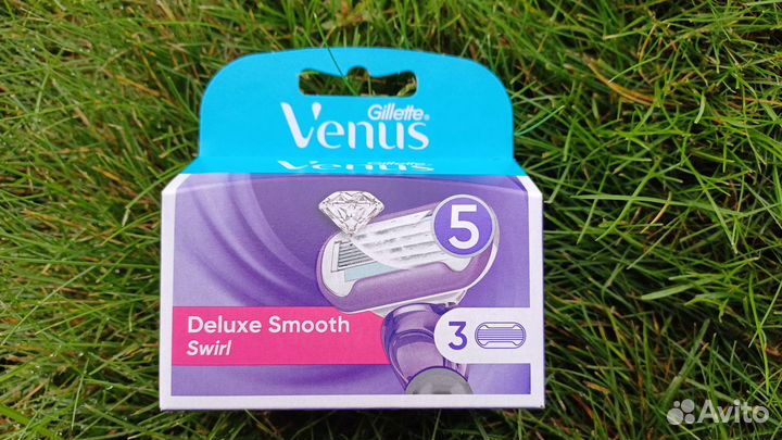 Gillette Venus Swirl Deluxe Smooth, 3 шт