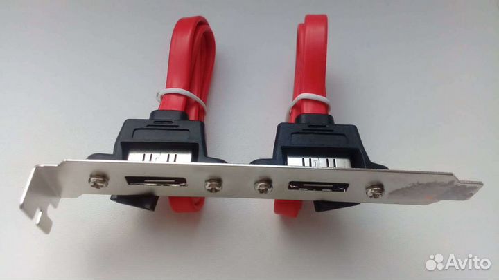 Планка с esata для установки в корпус