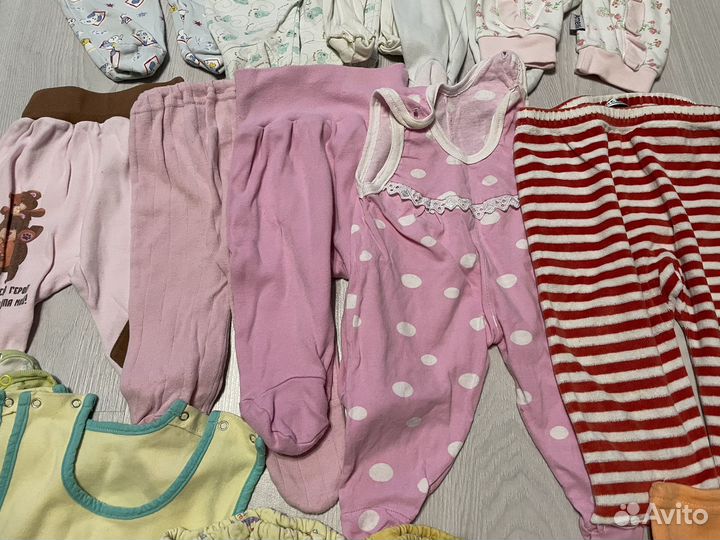 Пакет вещей на девочку 0-3 мес