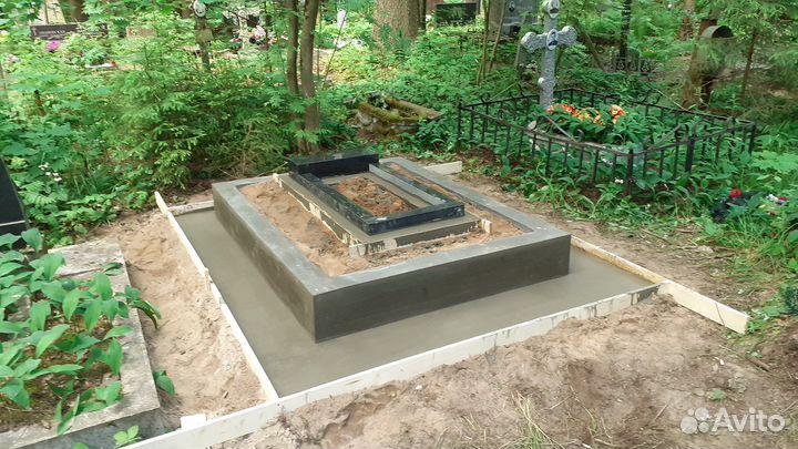 Установка памятника,гранитного комплекса