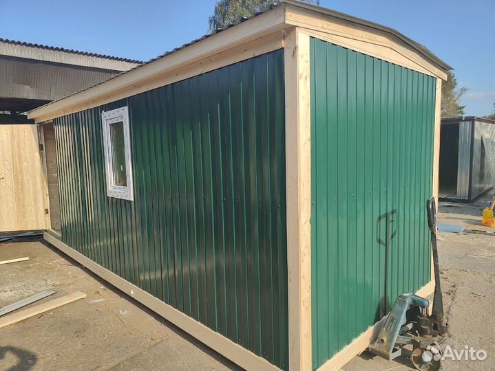 Вагончик с надежной крышей, с гарантией