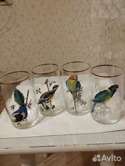 Бокалы Богемия, стаканы СССР, стопки стеклянные
