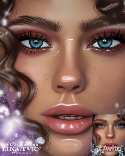 Арт-ретушь, обработка фото